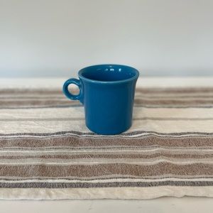 Fiestaware 10oz Ring Mug Peacock blue